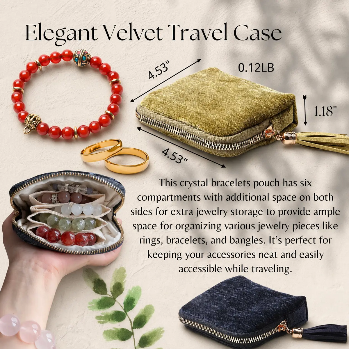 Travel Jewelry Organizer
