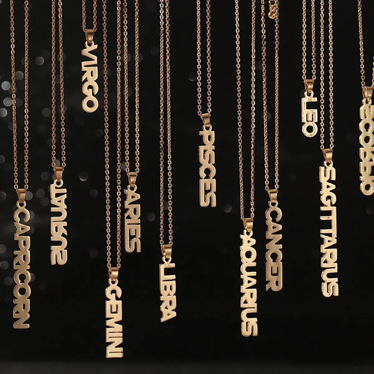 Vertical Constellation Necklace