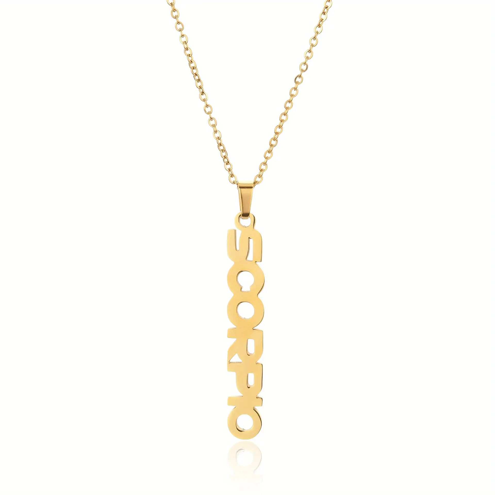 Vertical Constellation Necklace
