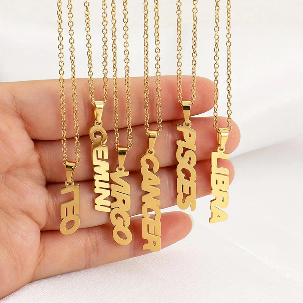 Vertical Constellation Necklace