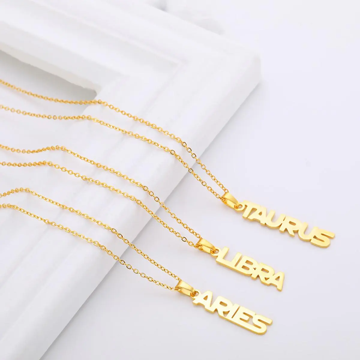 Vertical Constellation Necklace