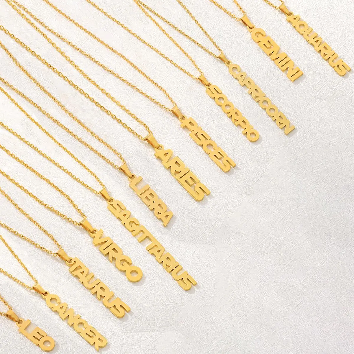 Vertical Constellation Necklace