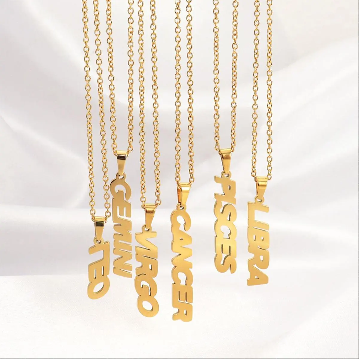 Vertical Constellation Necklace