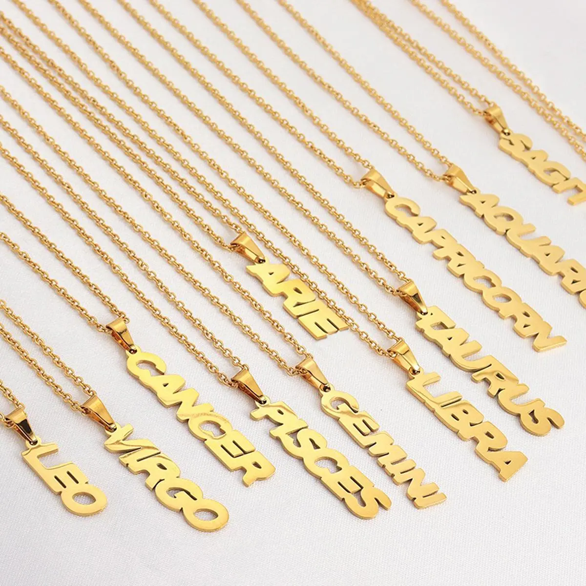 Vertical Constellation Necklace