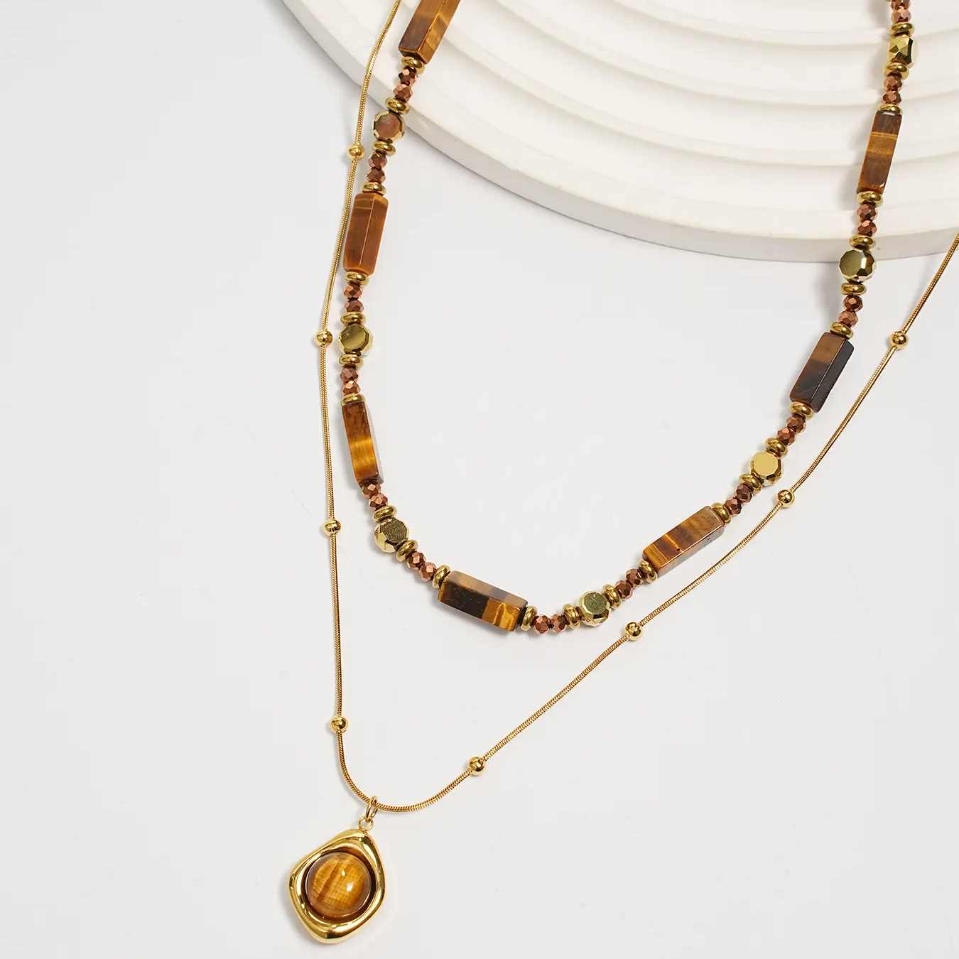 Vintage Stone Necklace