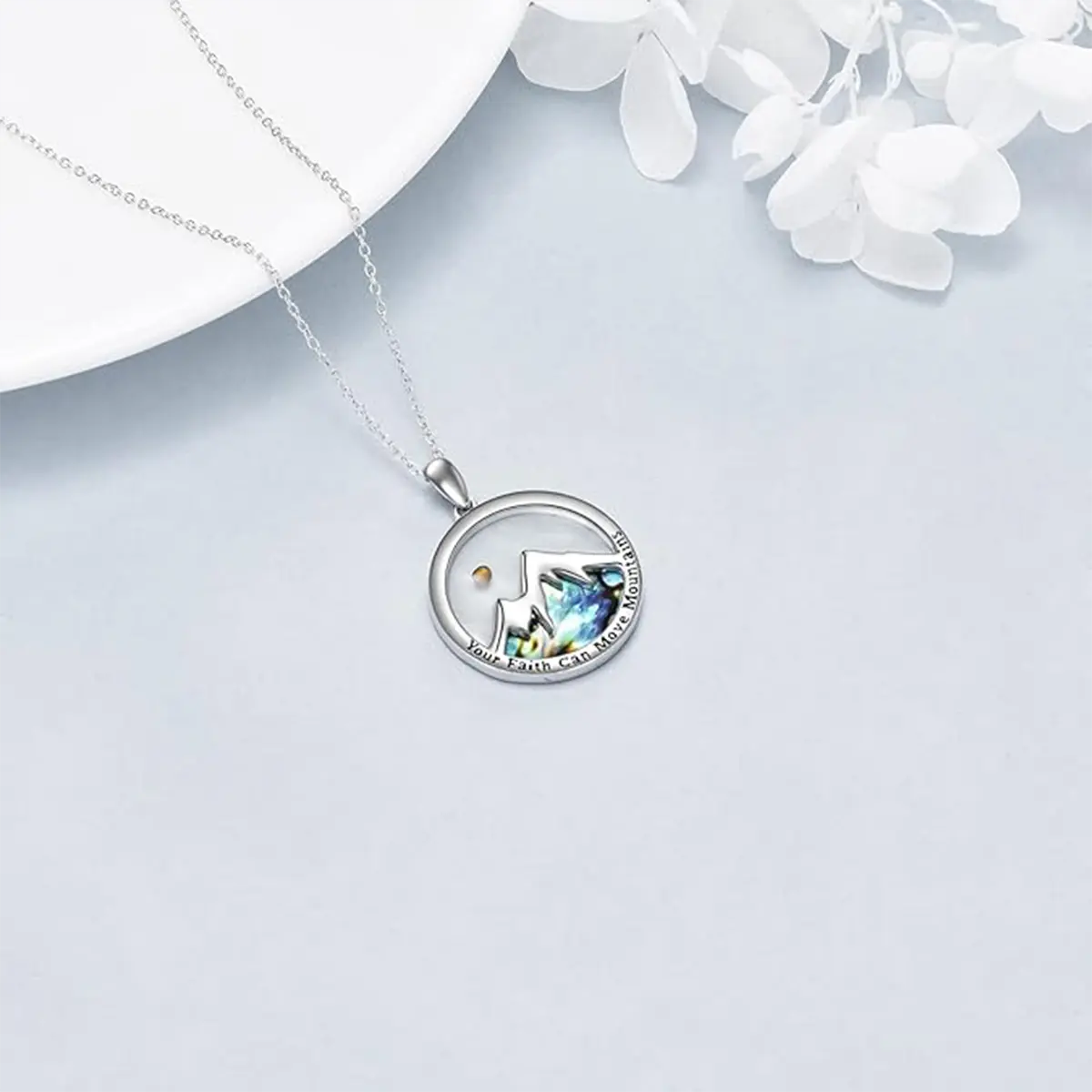 Mustard Seed Faith Message Necklace