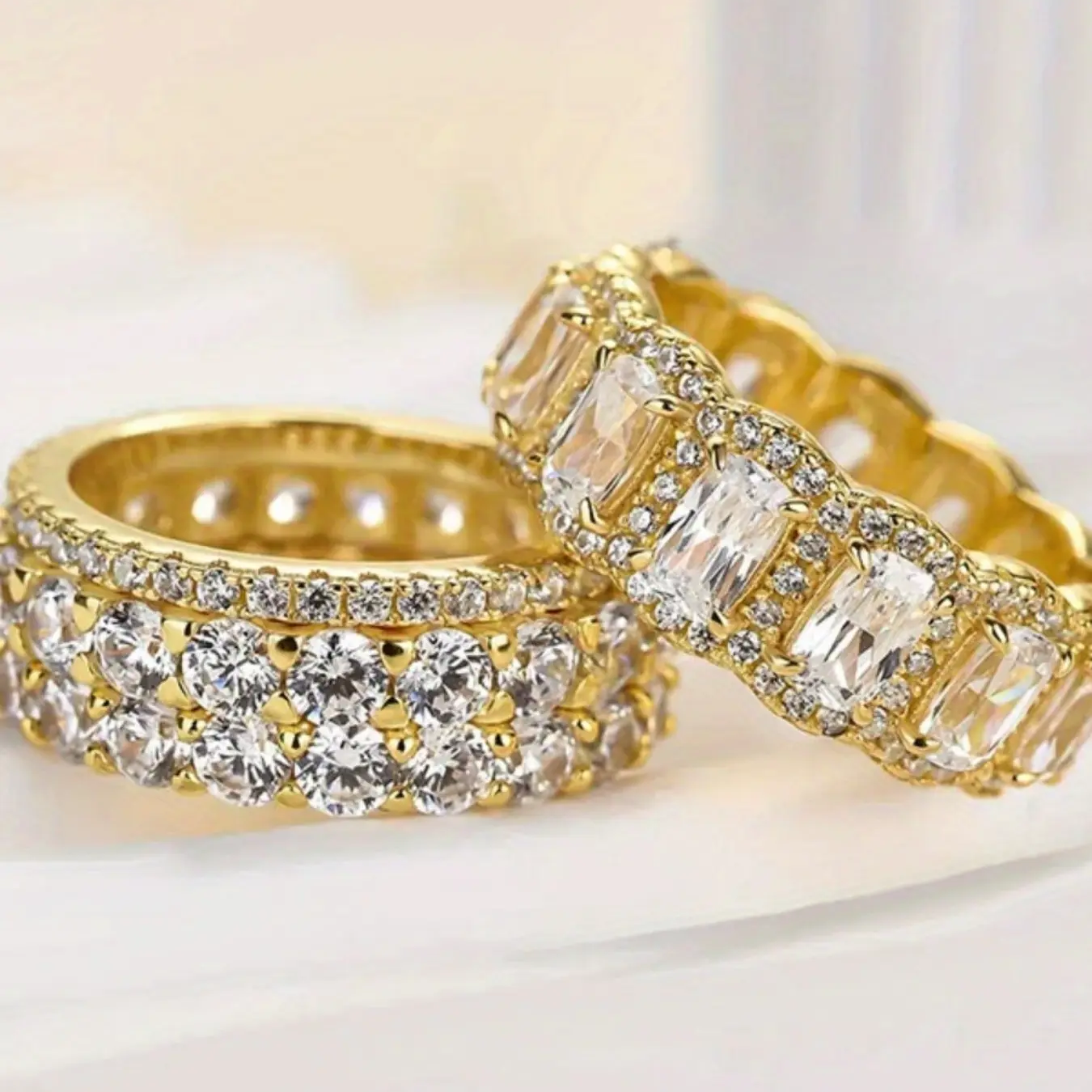 4pc Exquisite Band Rings