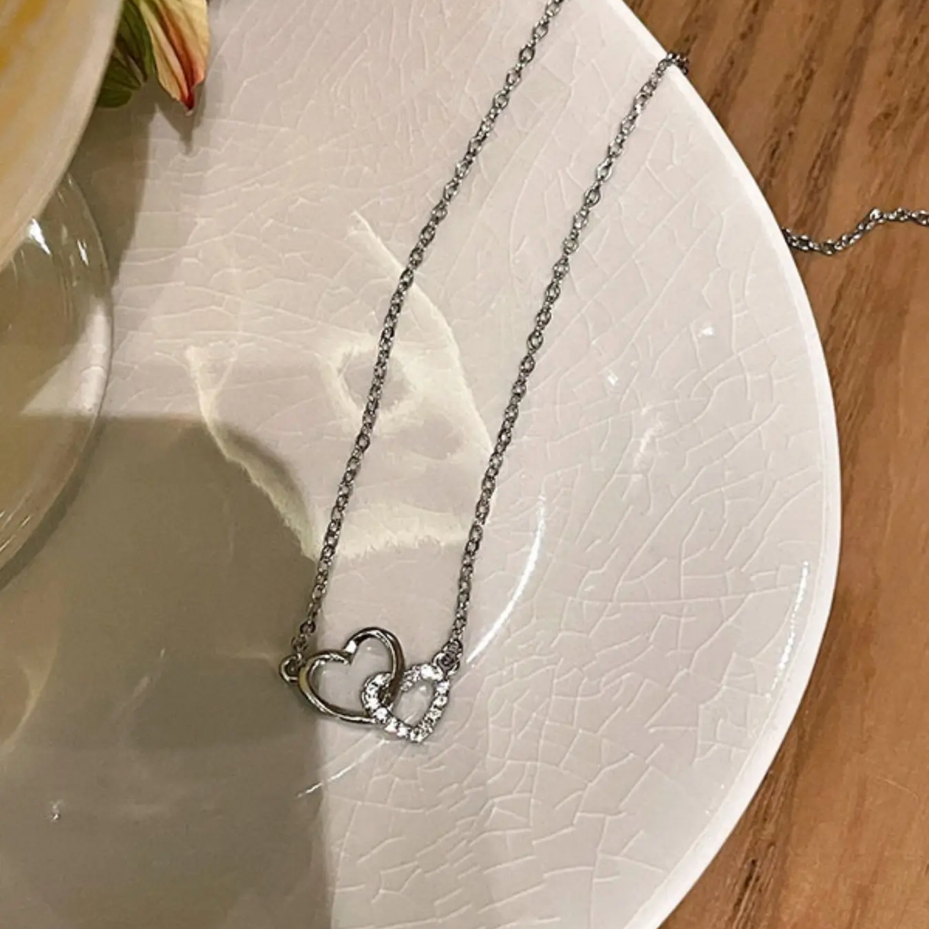 Linked Hearts Necklace