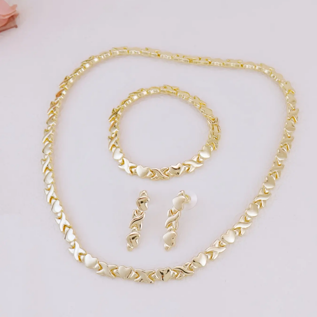 XO Heart Jewelry Set