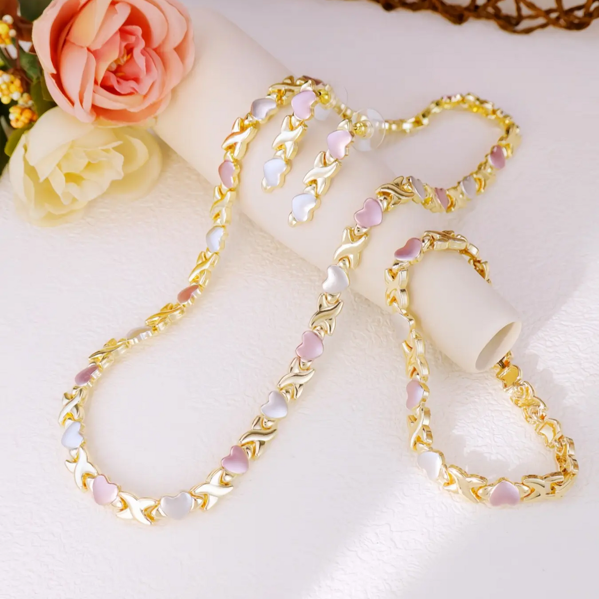 XO Heart Jewelry Set