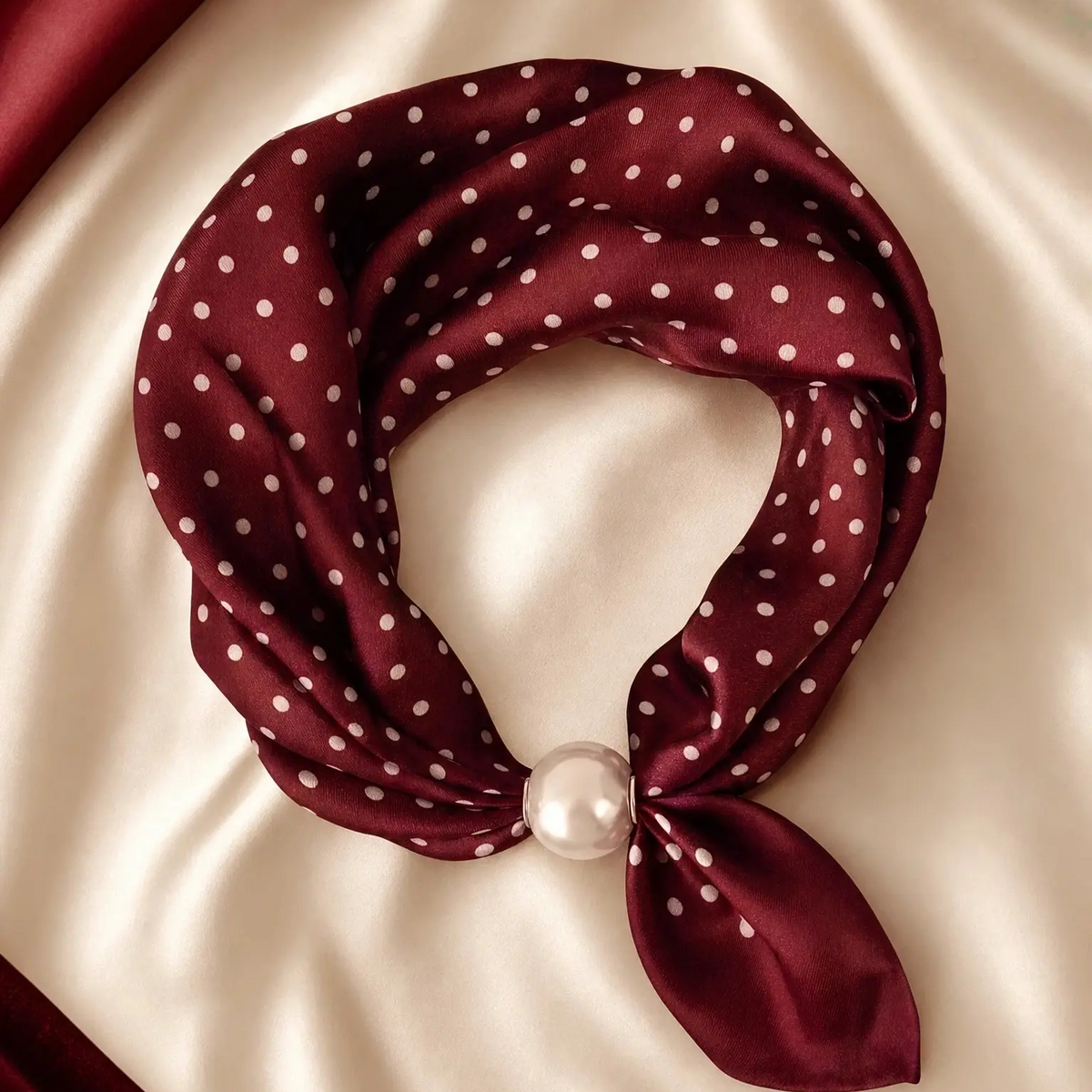 Magnetic Buckle Pearl Necklace