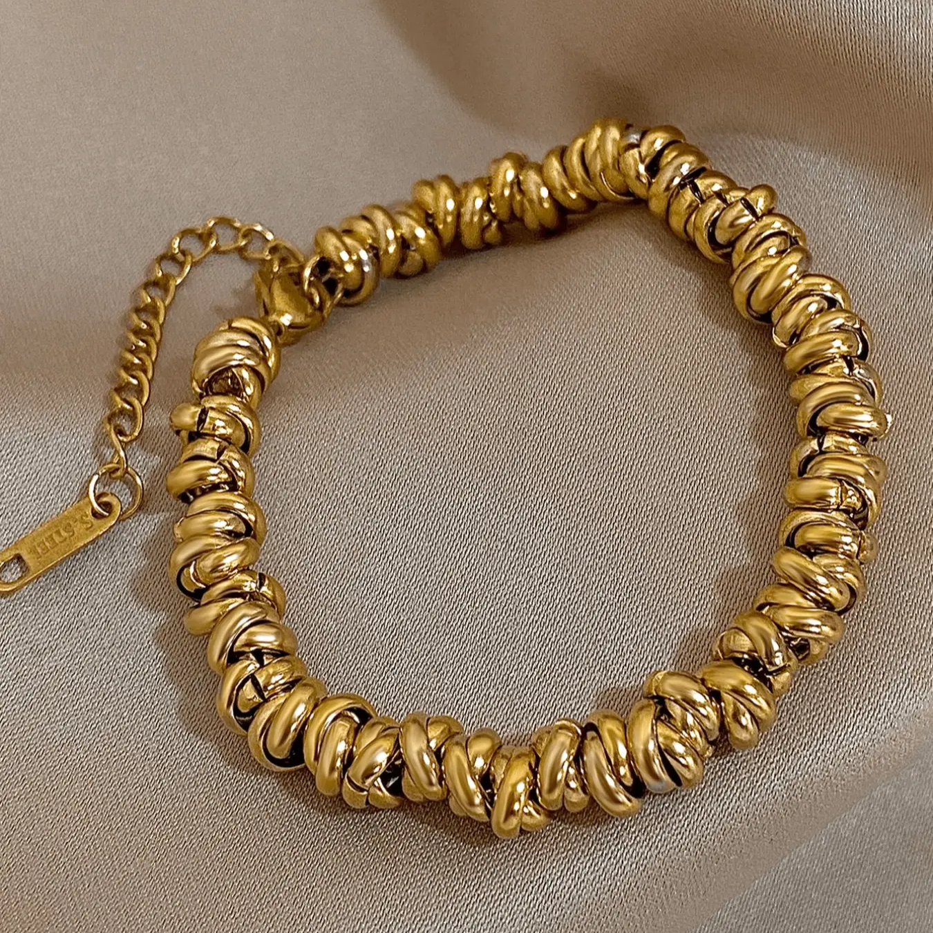 Vintage Twisted Chain Bracelet