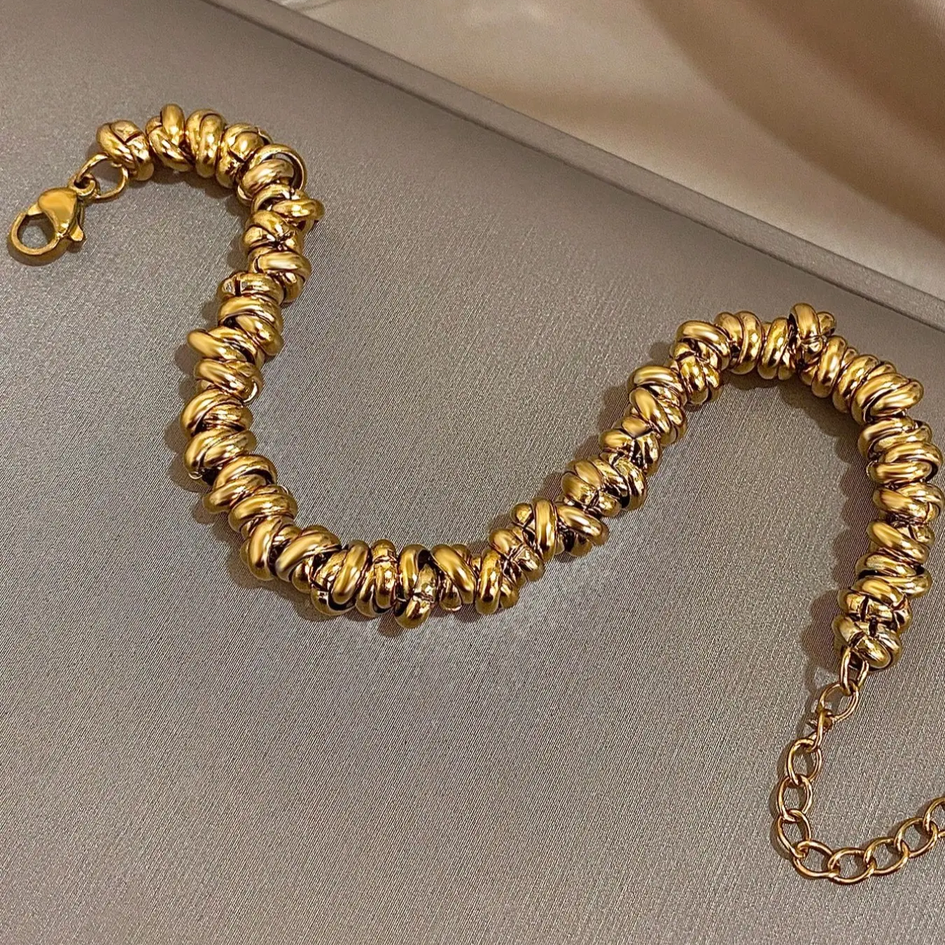 Vintage Twisted Chain Bracelet
