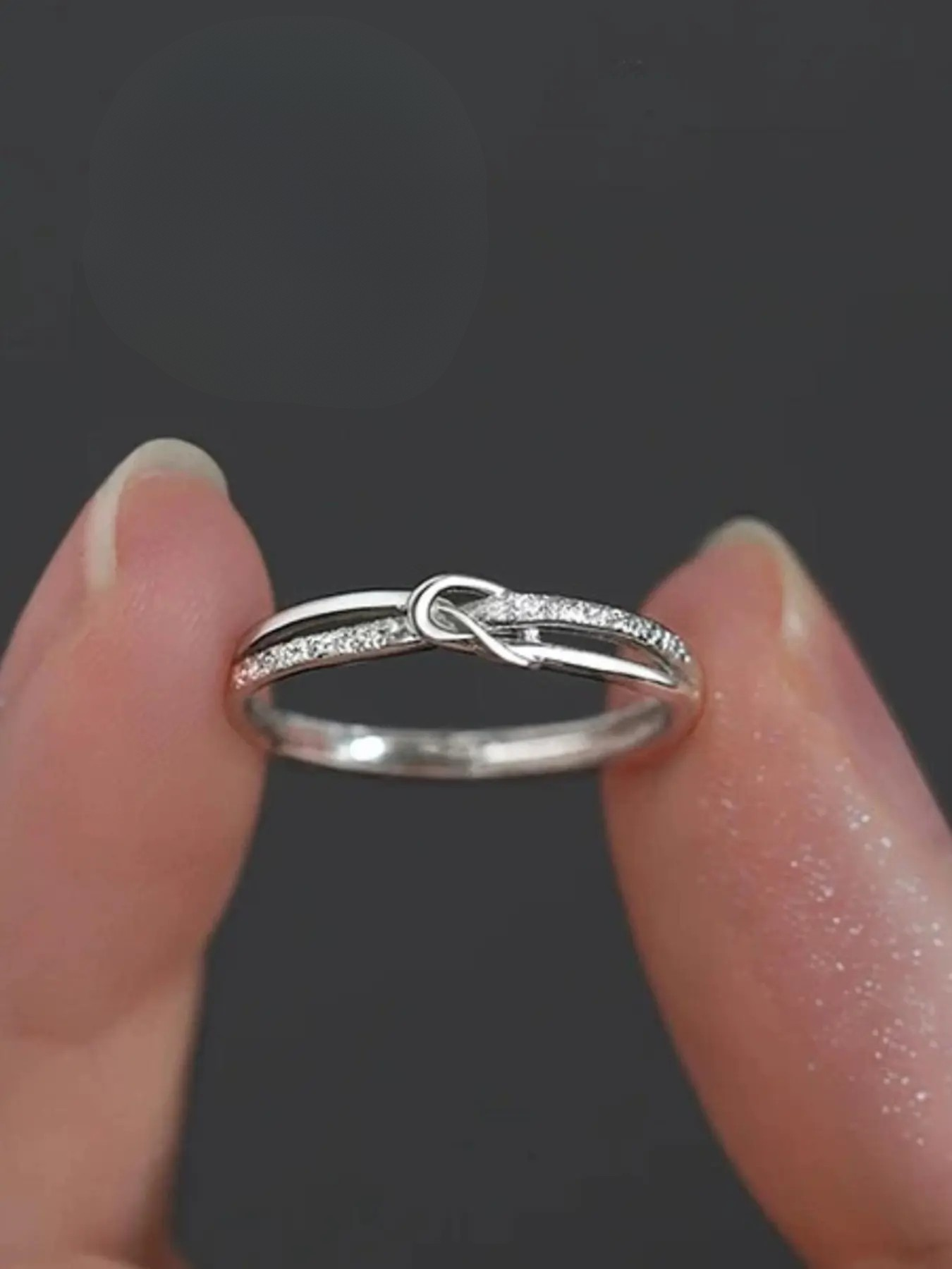 Infinity Love Knot Ring