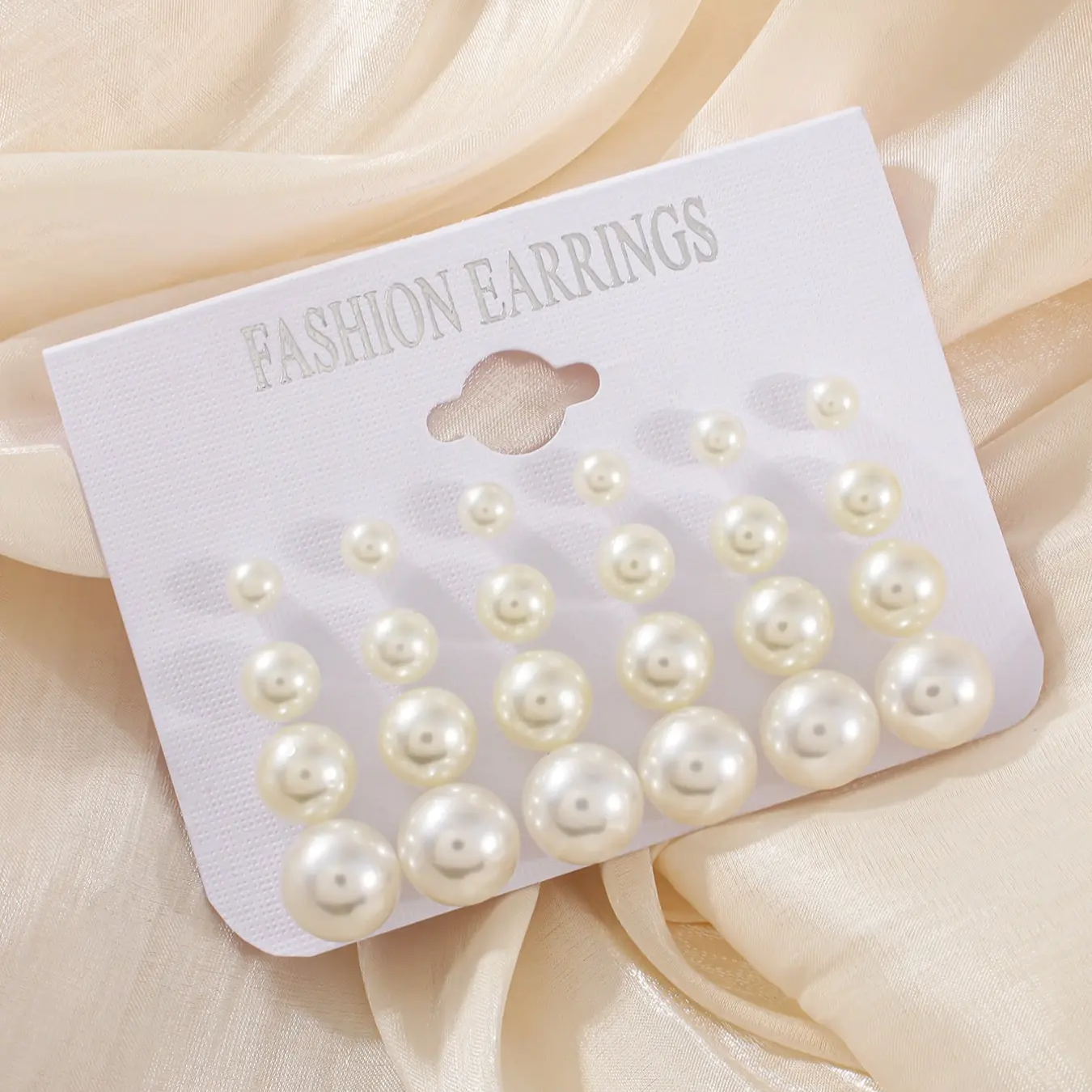 24pc Pearl Earrings