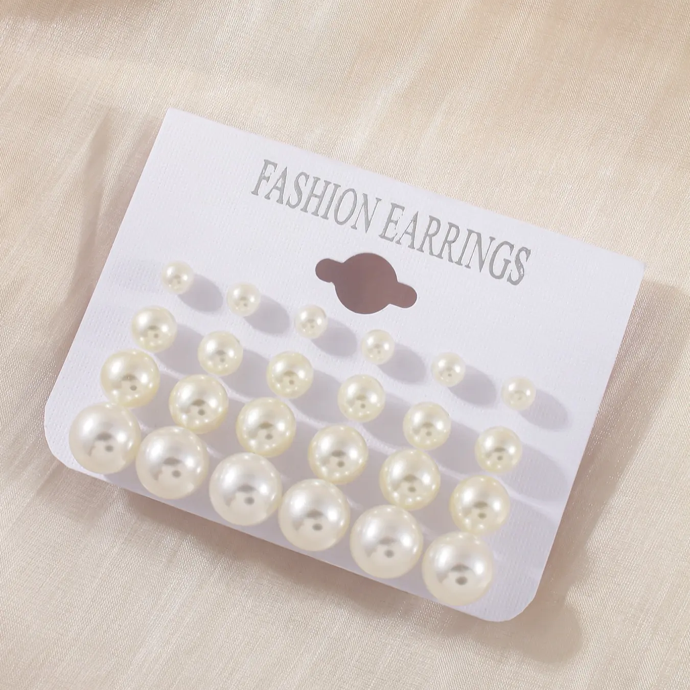 24pc Pearl Earrings