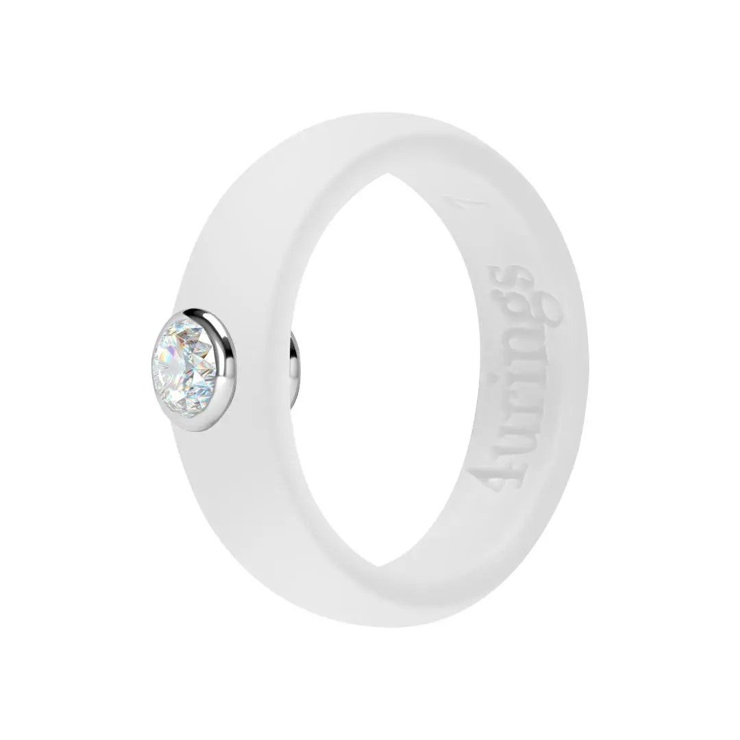 Sparkling Silicone Ring