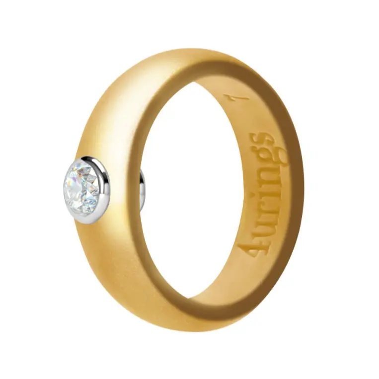 Sparkling Silicone Ring