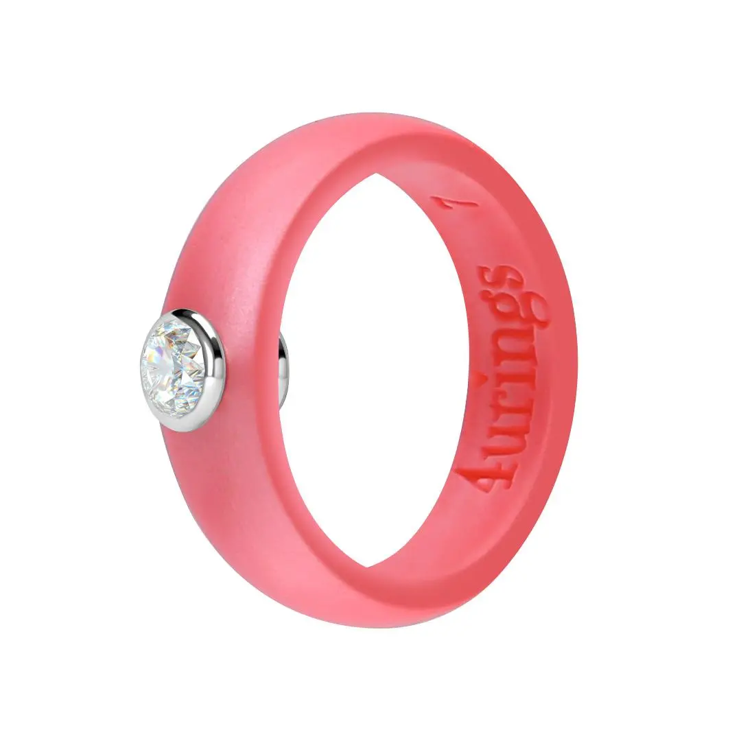 Sparkling Silicone Ring