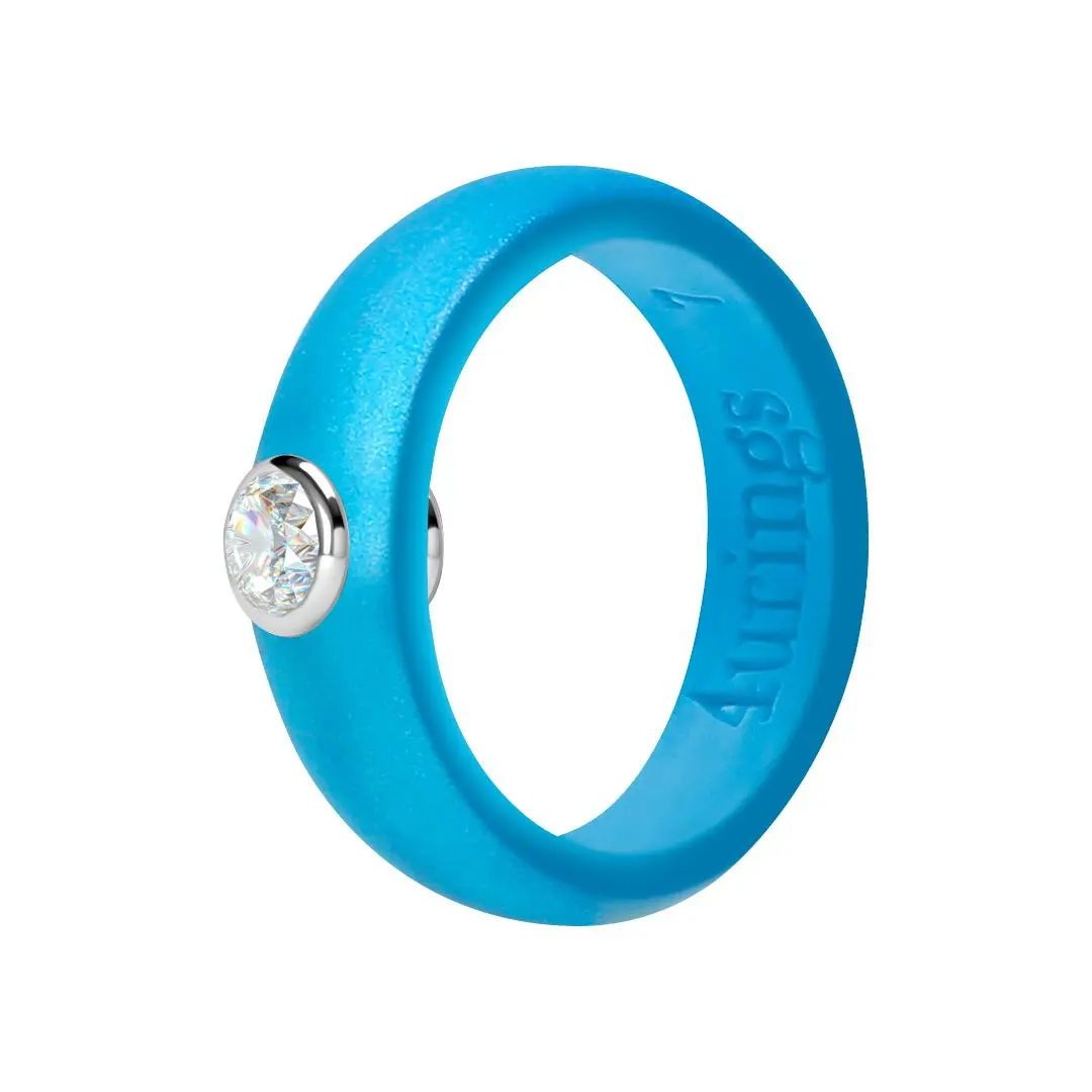 Sparkling Silicone Ring