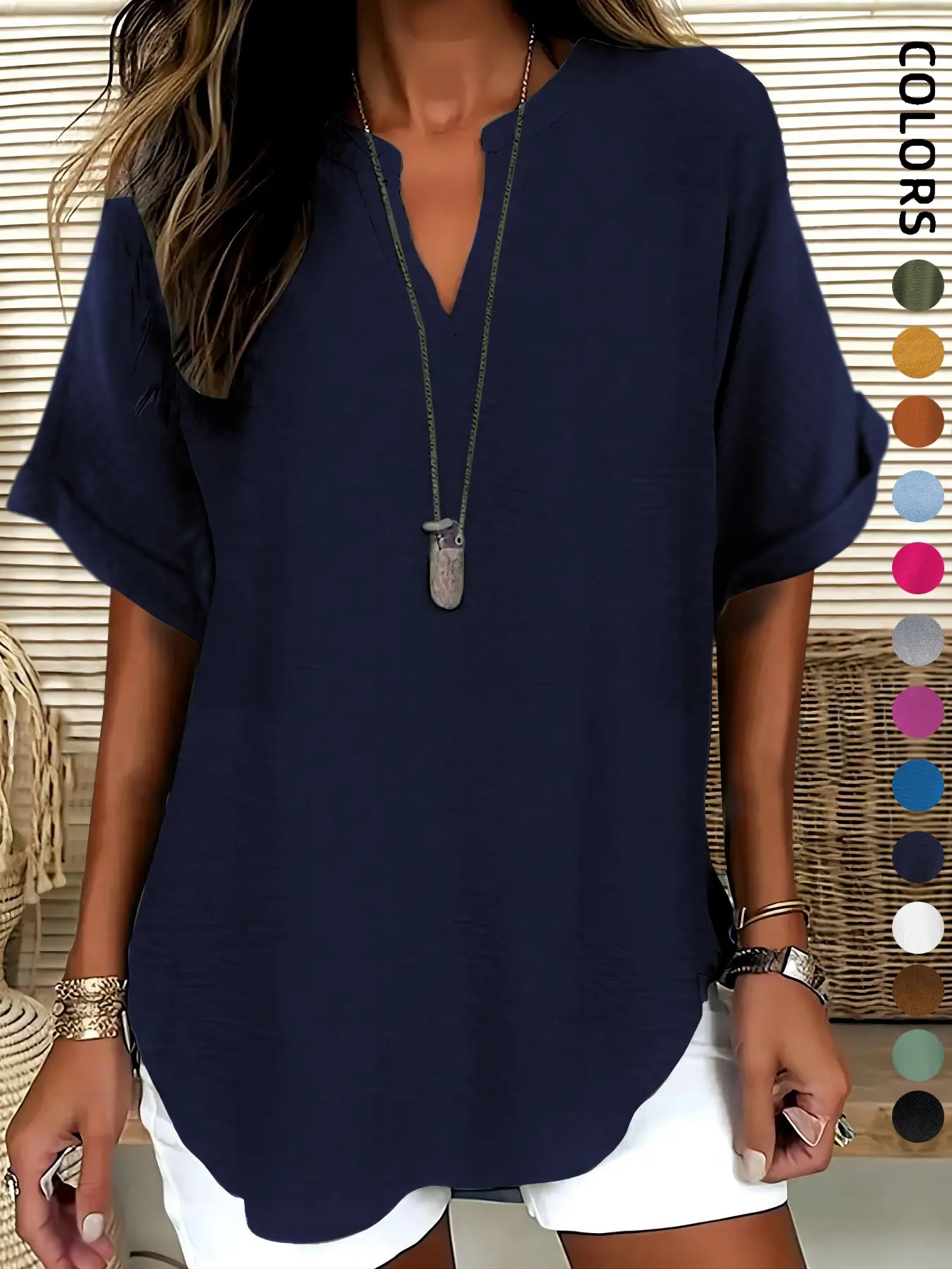 Simple Vneck Shirt