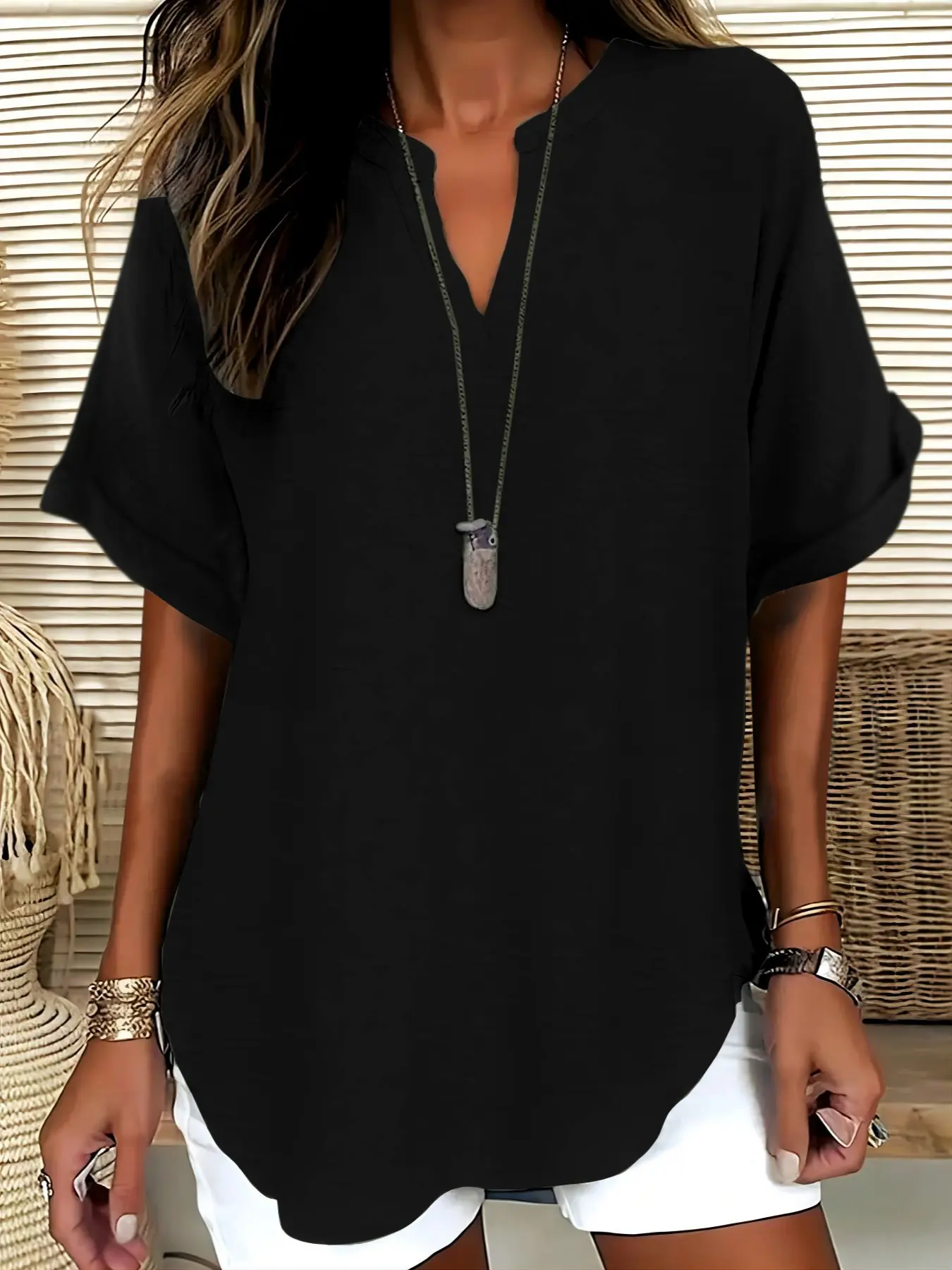 Simple Vneck Shirt