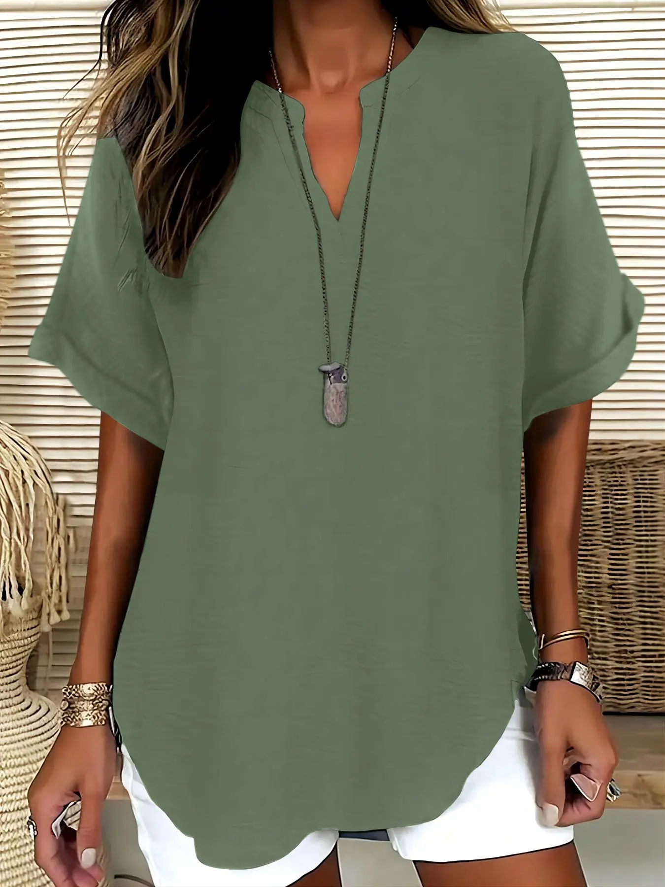 Simple Vneck Shirt