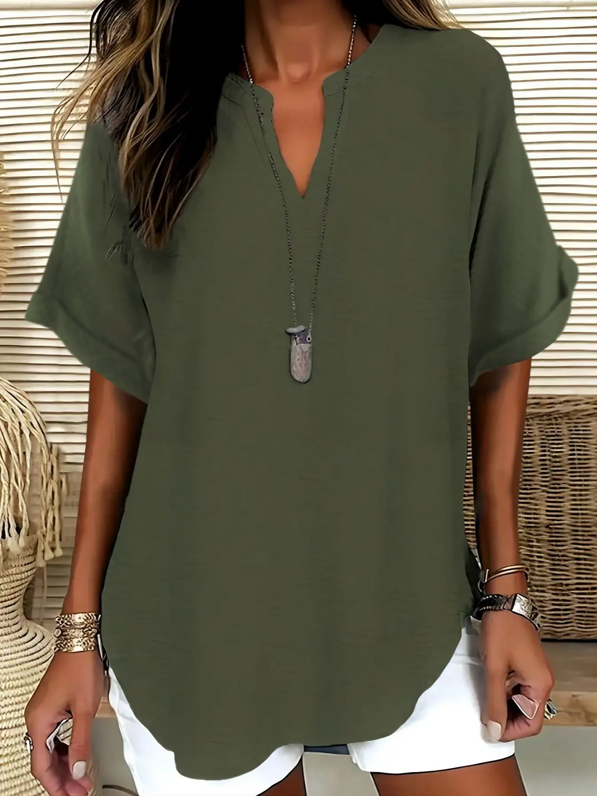 Simple Vneck Shirt