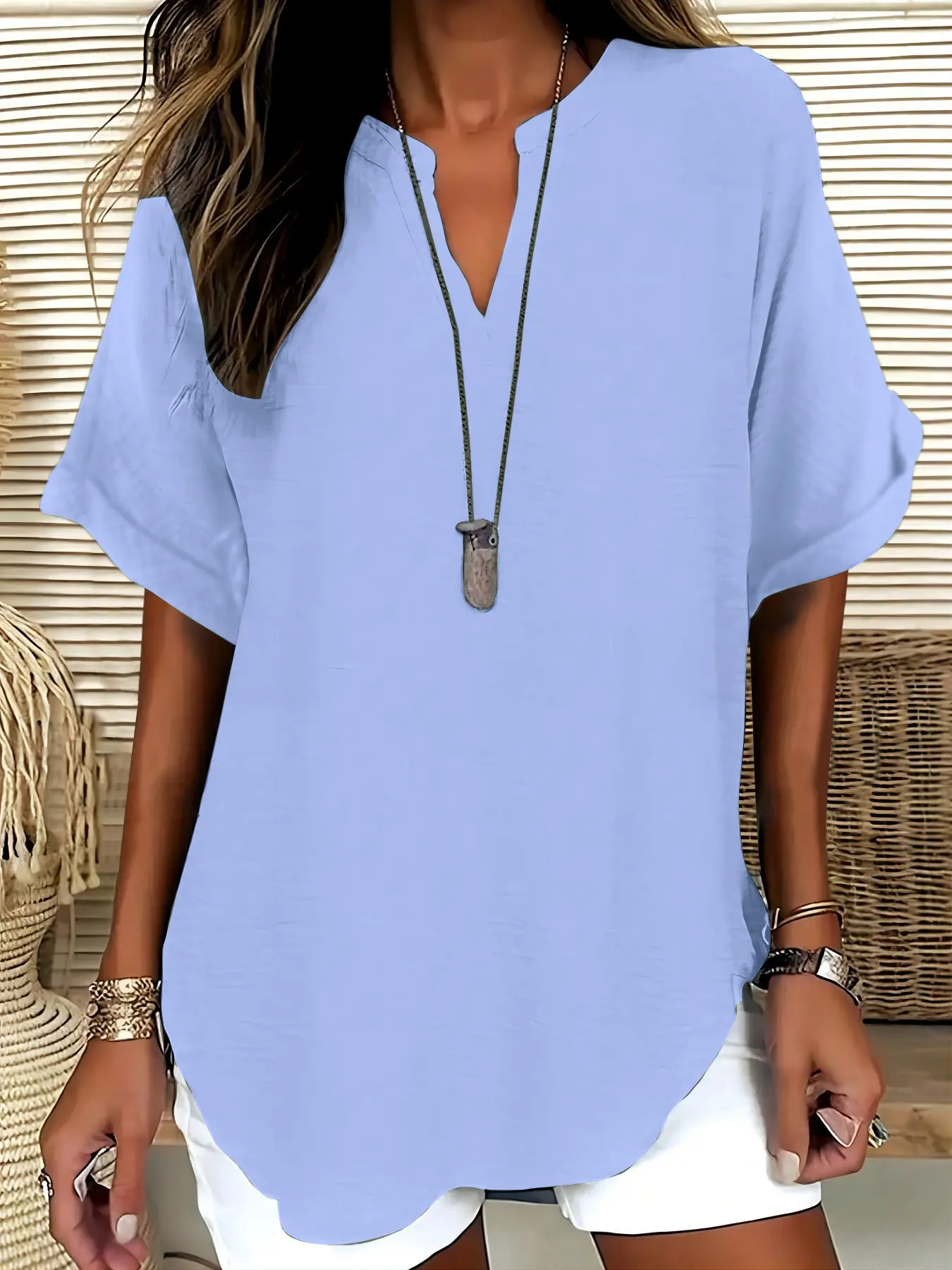 Simple Vneck Shirt