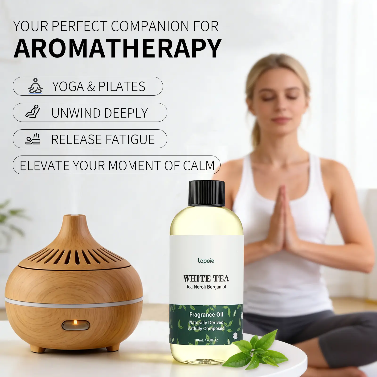 White Tea Hotel Diffuser Oil