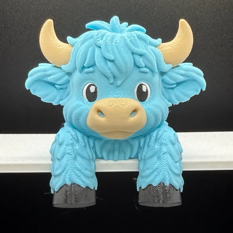 Highland Cow Monitor Buddy