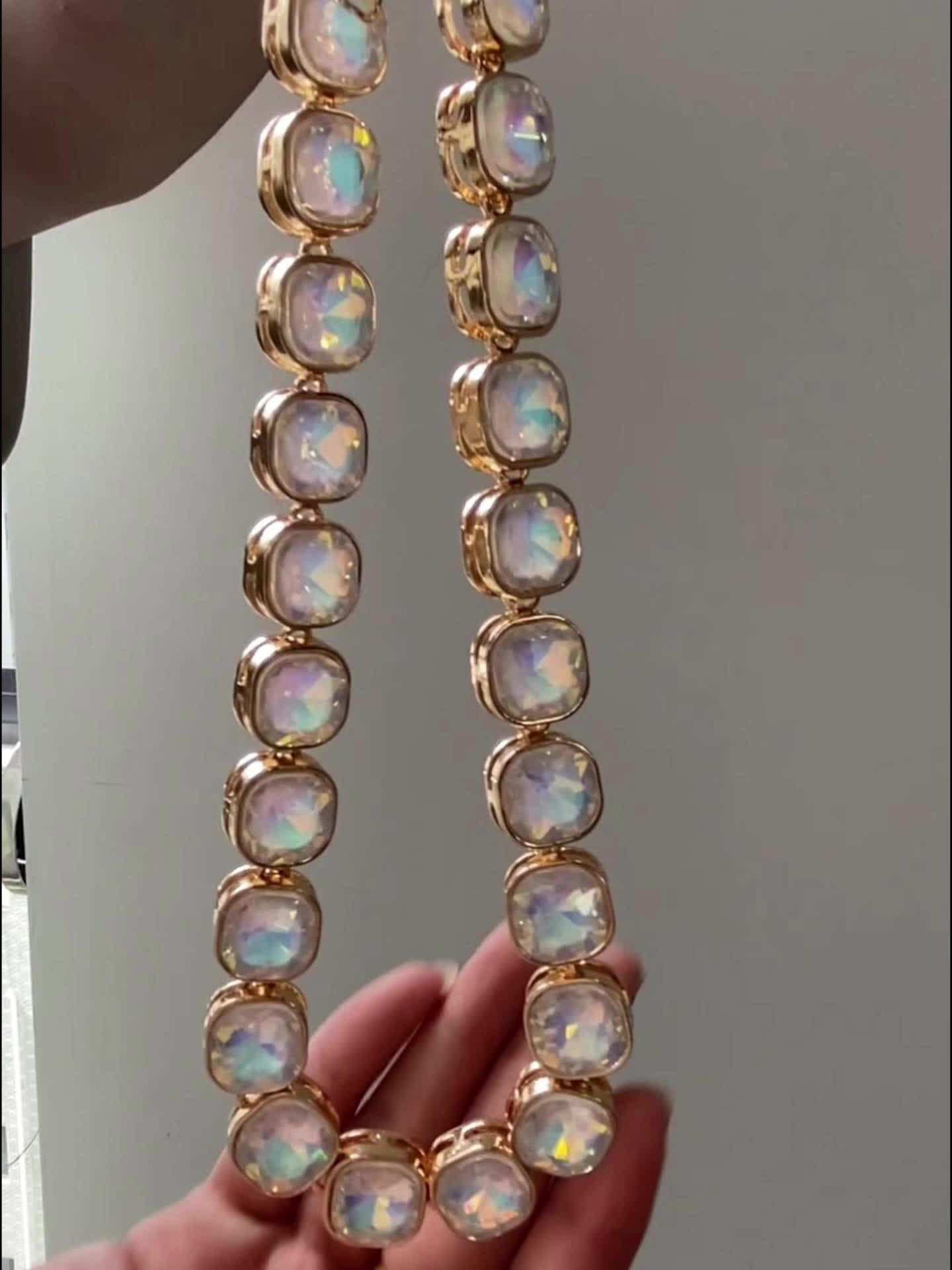 Iridescent Gradient Necklace