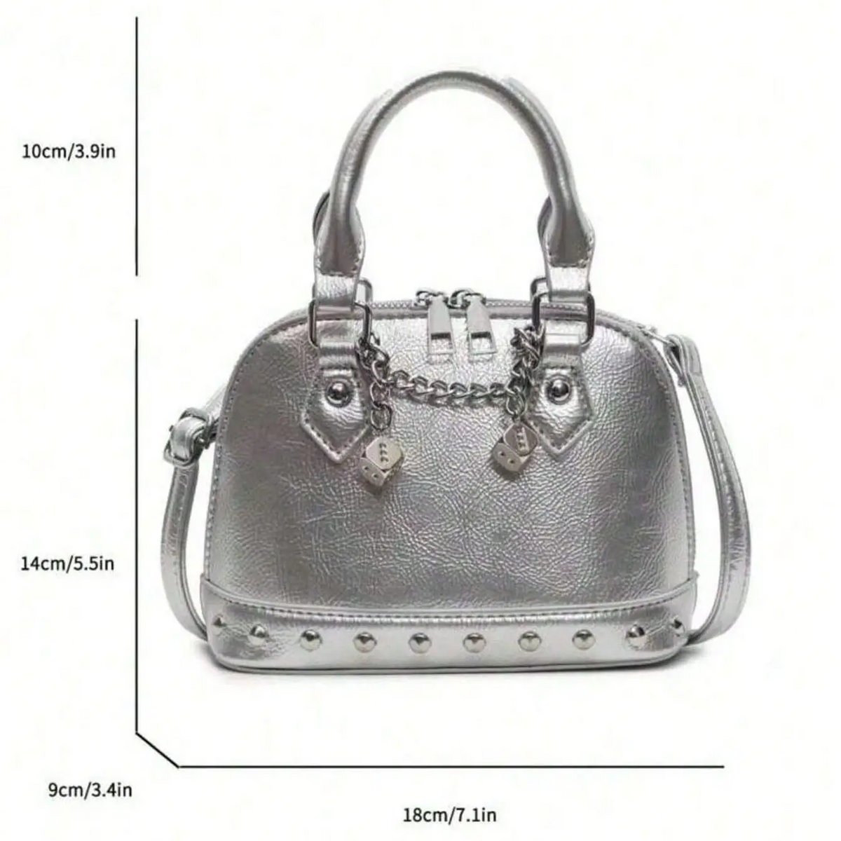 Rivet Chain Purse
