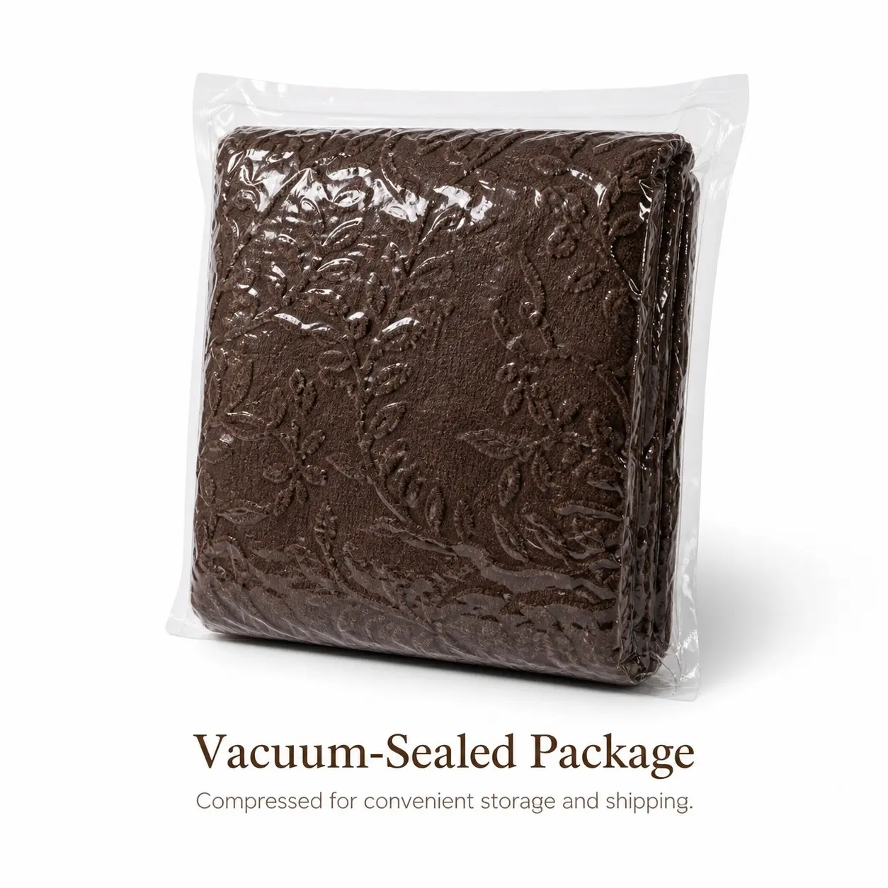 Embossed Plush Sofa Cover