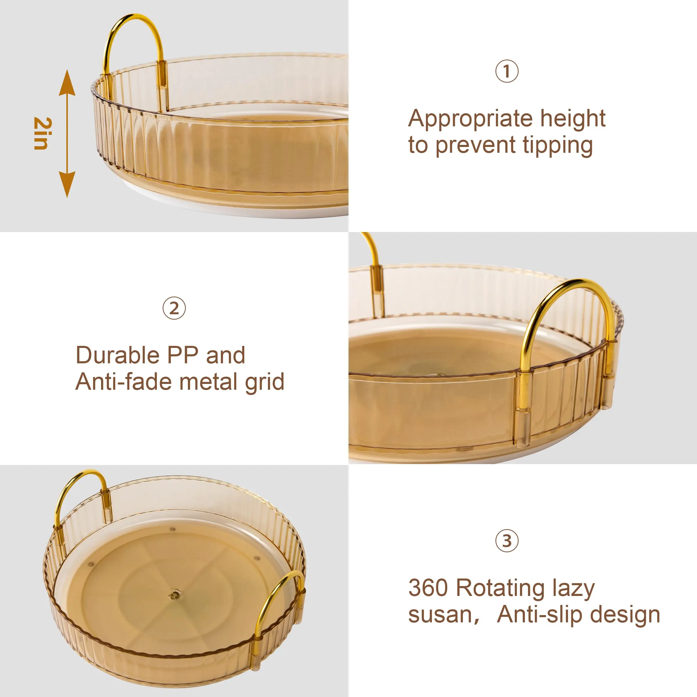 3 Tier Rotating Organizer
