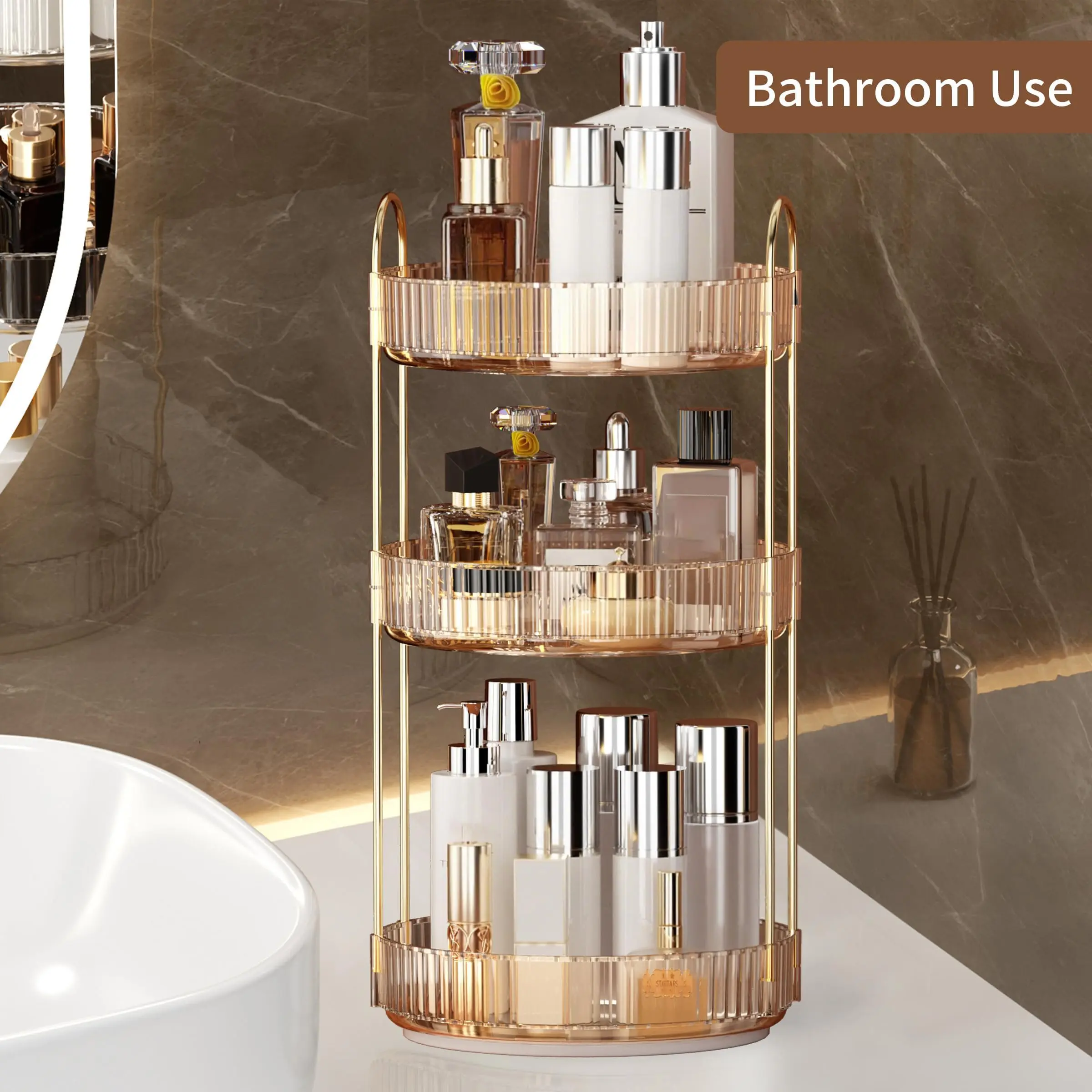 3 Tier Rotating Organizer
