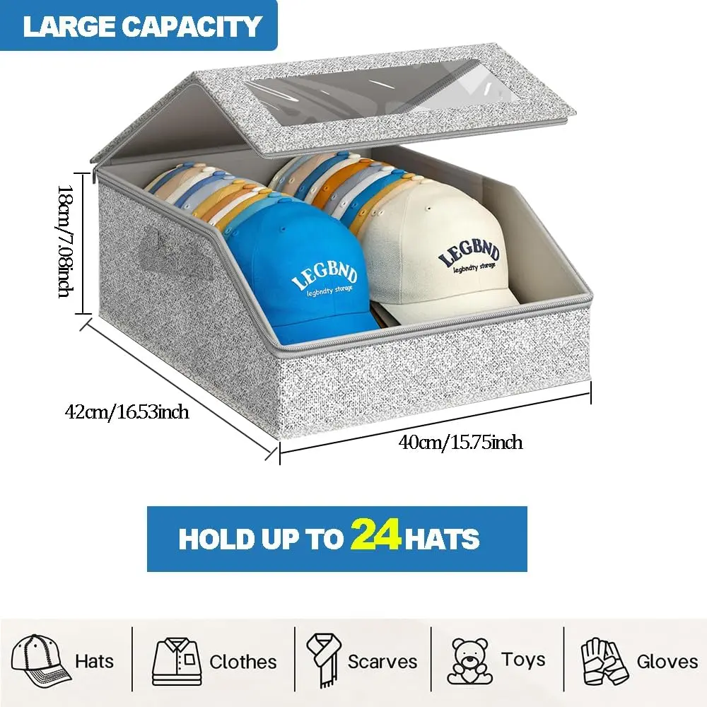 Stackable Hat Storage Box