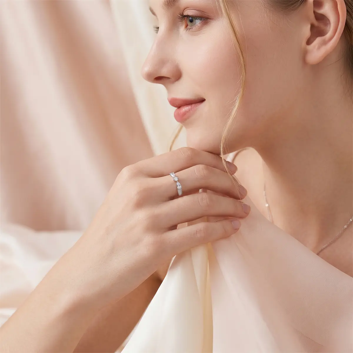 Moonlight Bow Ring