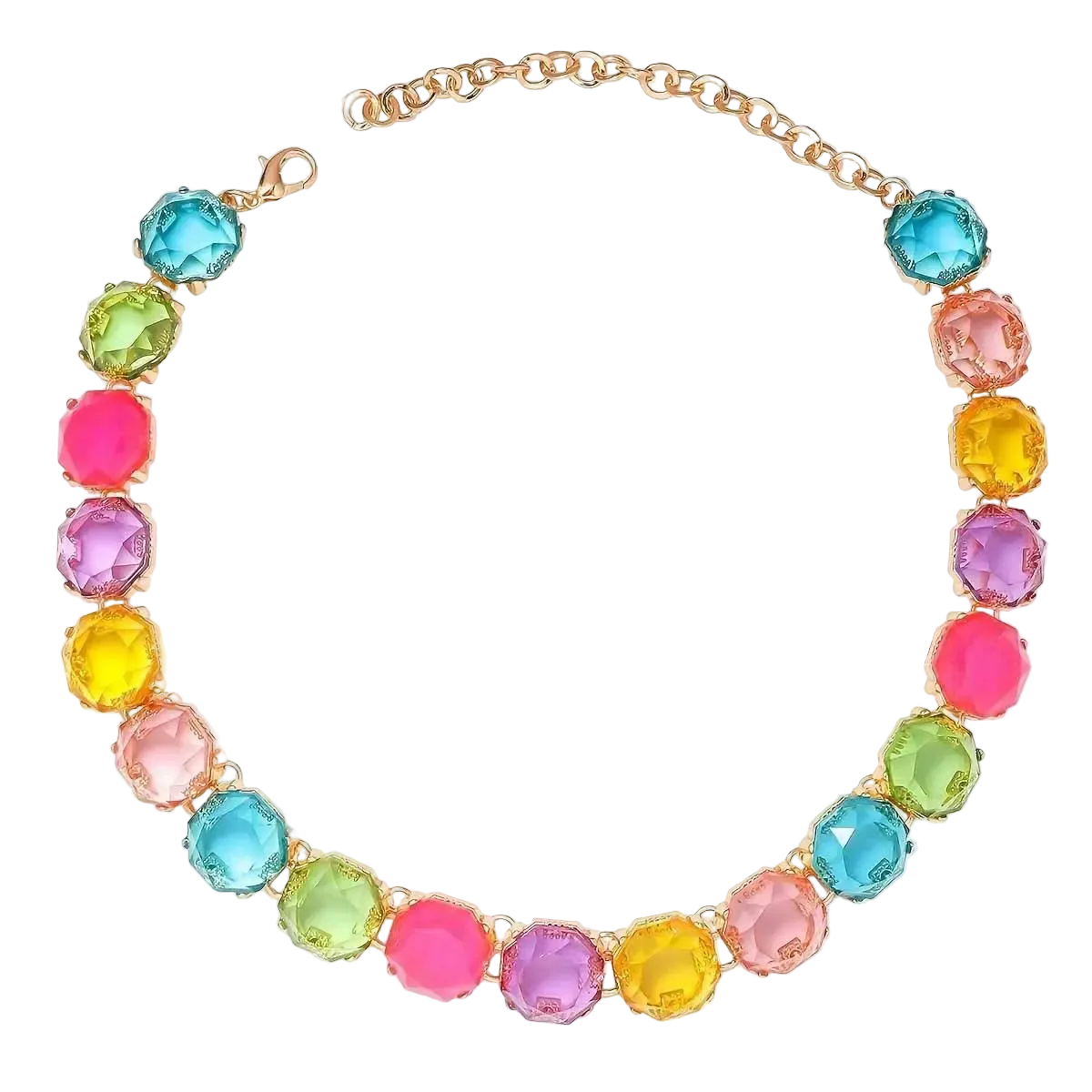 Colorful Crystal Necklace