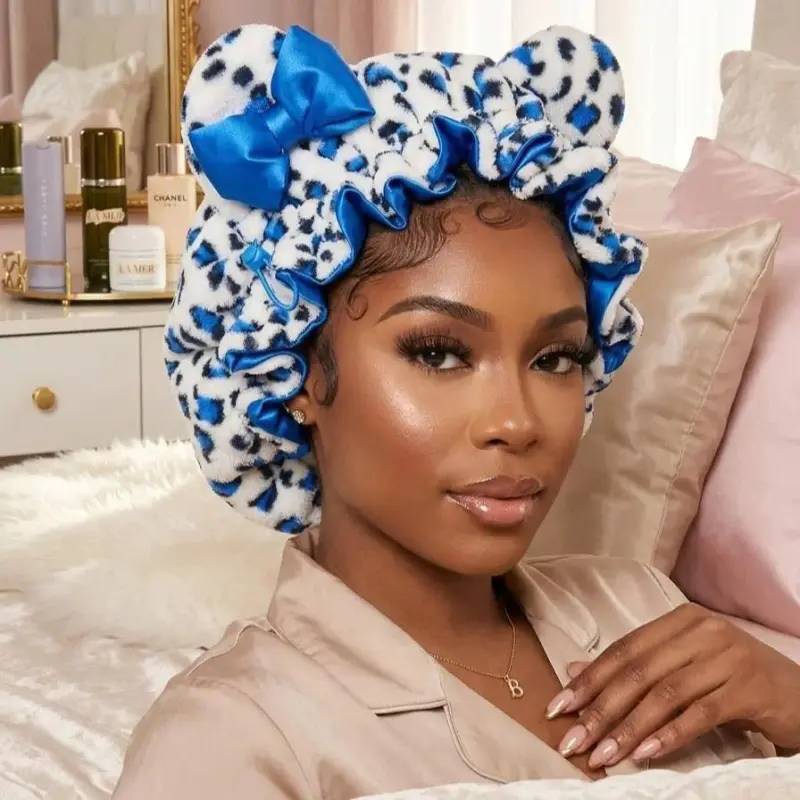 Soft Fleece Sleep Bonnet