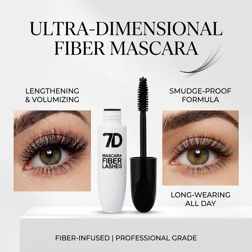3 Pack Silk Fiber Mascara