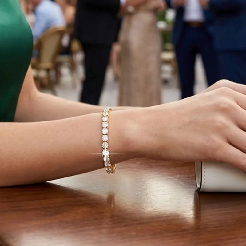 Sparkling Tennis Bracelet