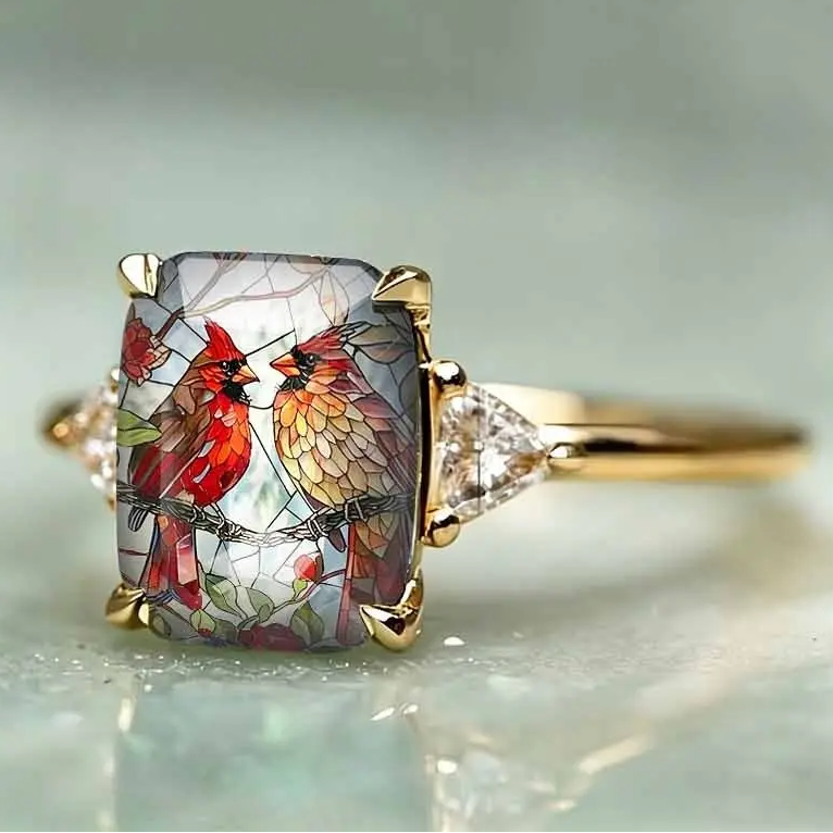 Two Cardinals Statement Ring