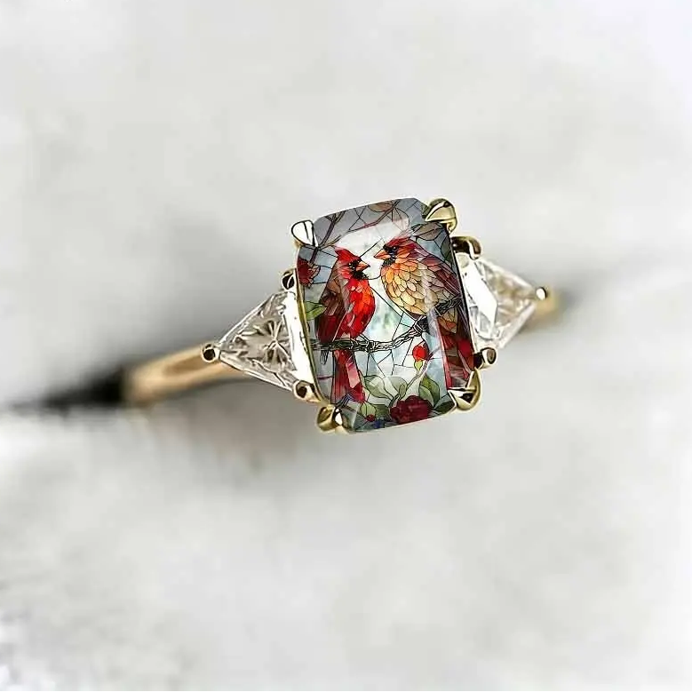 Two Cardinals Statement Ring