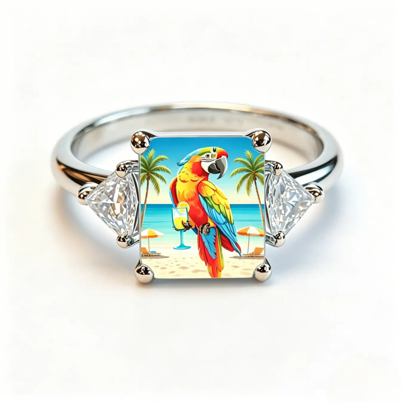 Macaw Statement Ring