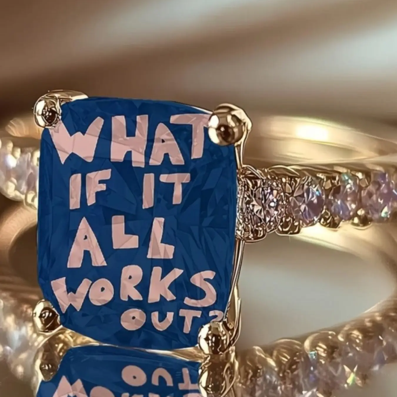 What If It All Works Out Square Ring