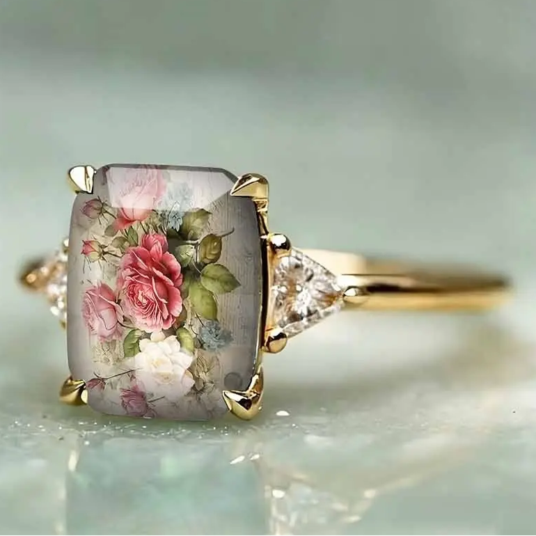 Botanical Garden Statement Ring