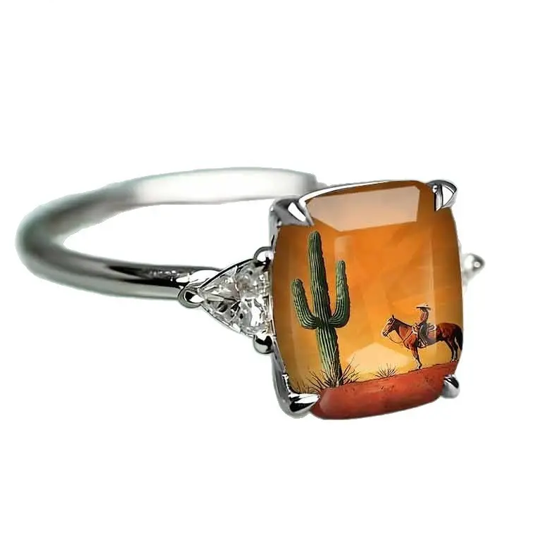 Wild West Statement Ring