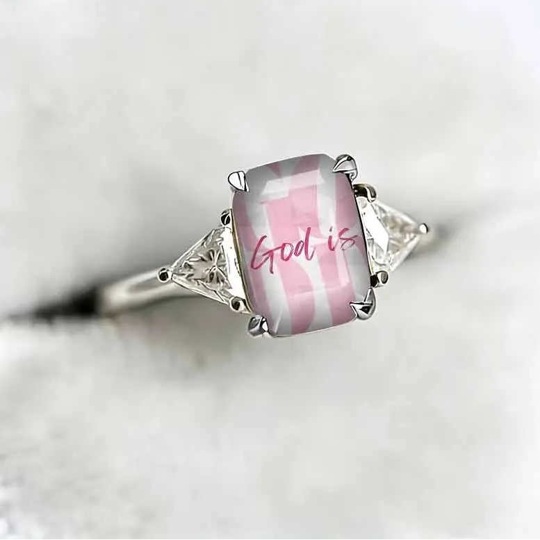 God Is Good Statement Ring
