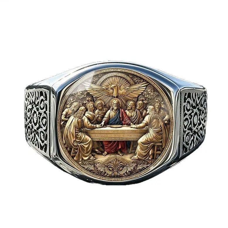 Vintage Classical Portrait Ring